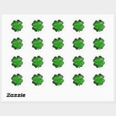 St. Patrick's Day Zing Ronde Sticker (Vel)