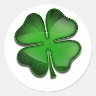 St. Patrick's Day Zing Ronde Sticker