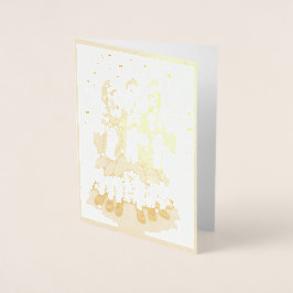 St. Patrick's Day Zingend Iers met Beer, ZKOA Folie Kaarten