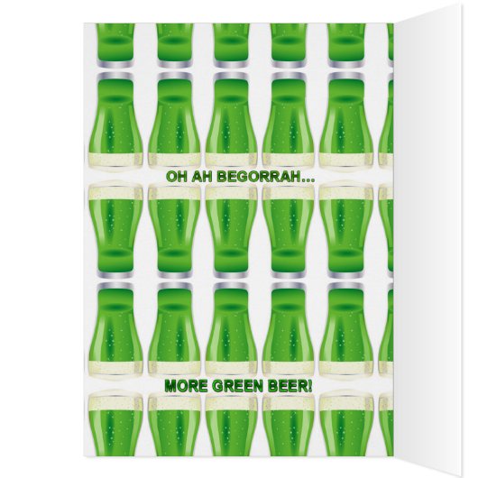 St. Patrick's Day Zingend Iers met Beer, ZSSG (Binnen (Links))