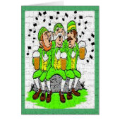 St. Patrick's Day Zingend Iers met Beer, ZSSG (Voorkant)