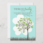 St. Patrick's Day zwangerschapsaankondiging Aankondiging (Voorkant)