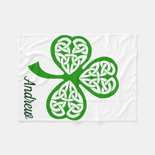 St Patricks DayFleece Lap Deken voor Rolstoel (Voorkant (Horizontaal))
