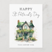St. Patrick's DaynHouse Onroerend goed Landbouw Feestdagenkaart (Voorkant)