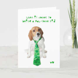 St Patricks de Brak van het Kind van Pawsome van Kaart