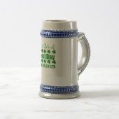 St Patrick's Design T-Shirt Bierpul (Voorkant rechts)