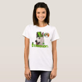 St. Patricks Deutscher Schäferhund Besitzer T-shirt (Voorkant volledig)