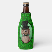 St. Patrick's Doodle Flesjeskoeler (Fles Voorkant)