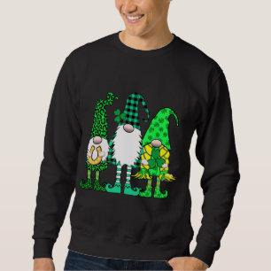 St Patricks Drie kabouters Lucky Irish Gnomies Trui