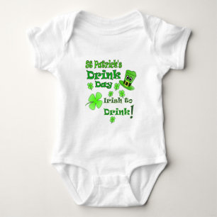 St Patricks Drink Day - Ik ben Iers Romper