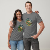St. Patrick's Dronken Rij Leprechaun T-Shirt (Unisex)