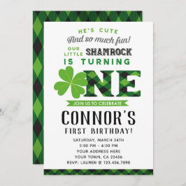 St. Patrick's eerste verjaardag Kaart