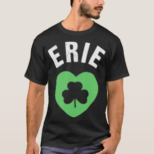 St Patricks Erie PA Liefde Groen Iers Saint Pattys T-shirt