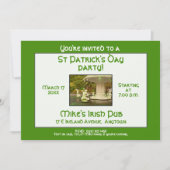 St. Patrick's-feest bij Forsythfontein, Savannah,  Kaart (Voorkant)