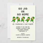 St. Patrick's Feest Uitnodiging (Voorkant)