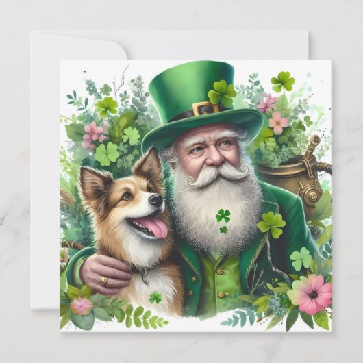 St.Patrick's  Feestdagenkaart (Voorkant)