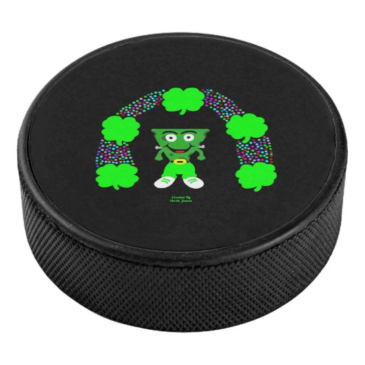 St. Patrick's Franken Cheese Hockey Puck (3/4)
