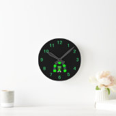 St. Patrick's FrankenCheese Acrylwand Ronde Klok (Huis)