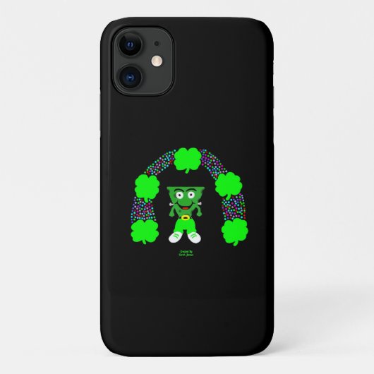 St. Patrick's FrankenCheese Apple iPhone 11 Hoesje (Achterkant)