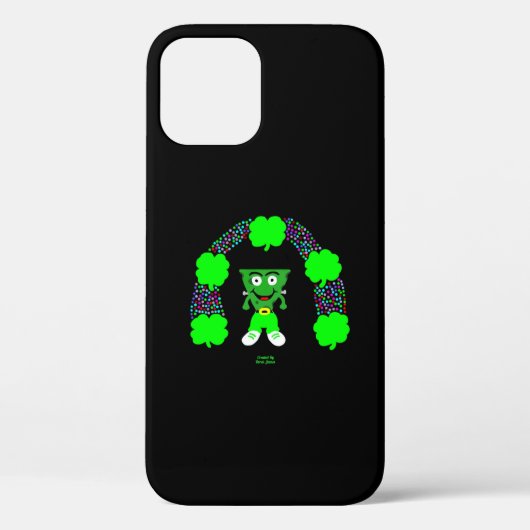 St. Patrick's FrankenCheese Apple iPhone 12 Pro Case-Mate iPhone Case (Achterkant)