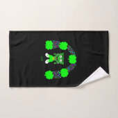 St. Patrick's FrankenCheese Bathroom Towel Set Bad Handdoek (Handdoek)