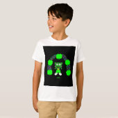 St. Patrick's FrankenCheese Boys White T Shirt (Voorkant volledig)