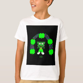 St. Patrick's FrankenCheese Boys White T Shirt