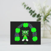St. Patrick's FrankenCheese Briefkaart (Staand voorkant)