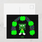 St. Patrick's FrankenCheese Briefkaart (Voorkant / Achterkant)