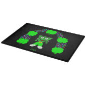 St. Patrick's FrankenCheese Cutting Board Snijplank (Hoek)