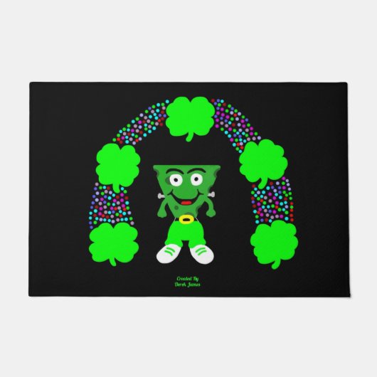 St. Patrick's FrankenCheese door Mat (Voorkant)