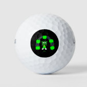 St. Patrick's FrankenCheese Golf Balls Golfballen (Voorkant)