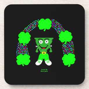 St. Patrick's FrankenCheese Hard Plastic Onderzett Bier Onderzetter