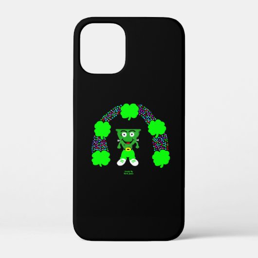 St. Patrick's FrankenCheese iPhone 12 Mini Hoesje (Achterkant)