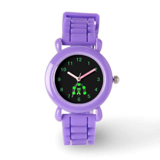 St. Patrick's FrankenCheese Kind Red Watch Horloge (Voorkant)
