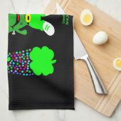 St. Patrick's FrankenCheese Kitchen Towel Theedoek (Quarter Fold)