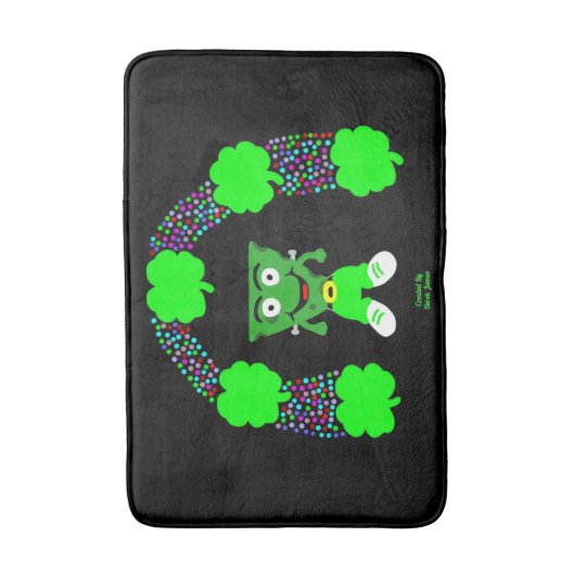 St. Patrick's FrankenCheese Medium Bath Mat (Voorkant Verticaal)