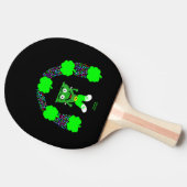 St. Patrick's FrankenCheese Ping Pong Paddle Tafeltennisbatje (Zijkant)