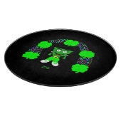 St. Patrick's FrankenCheese Round Cutting Board Snijplank (Hoek)