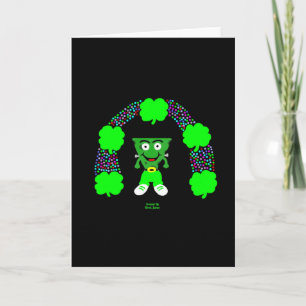 St. Patrick's FrankenCheese Wenskaart Kaart