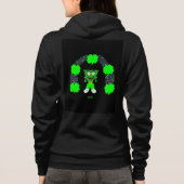 St. Patrick's FrankenCheese Women's Hoodie (Achterkant)