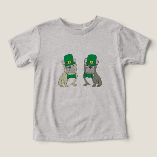 St. Patricks Franse Bulldoggen (Design voorkant)