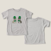 St. Patricks Franse Bulldoggen (Ontwerp Voorkant & Achterkant)