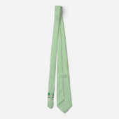 St. Patricks Franse Bulldoggen Stropdas (Achterkant)