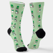St. Patricks Franse Bulldogs Sokken (Gebogen)