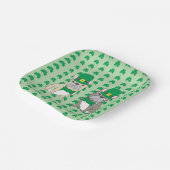 St. Patricks French Bulldogs Papieren Bordje (Gebogen)