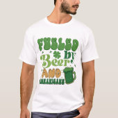 St Patrick's Fueled by beer and Shenanigans T-shirt (Voorkant)