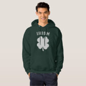 St. Patrick's Game Day met Jouw naam en nummer Hoodie (Voorkant volledig)