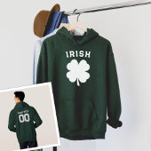 St. Patrick's Game Day met Jouw naam en nummer Hoodie