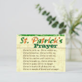 St. Patrick's gebed, Christus in me Briefkaart (Staand voorkant)